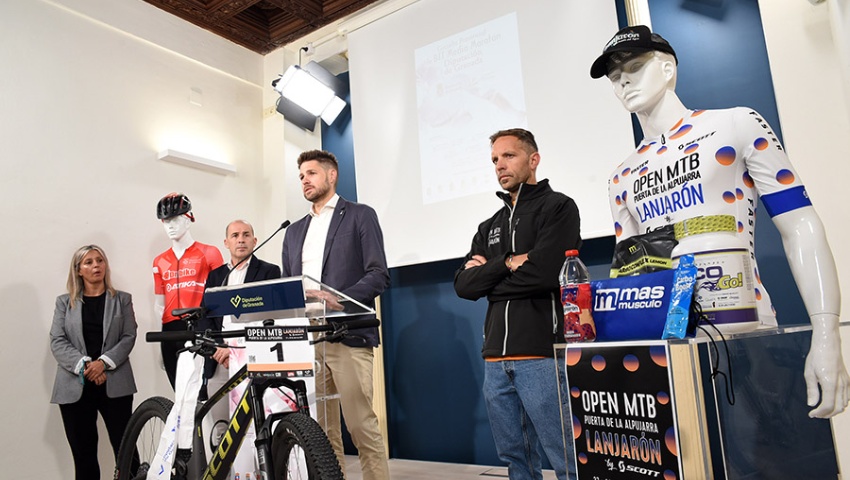 Lanjarón da el pistoletazo de salida al Circuito Provincial de BTT Media Maratón Diputación de Granada 2024