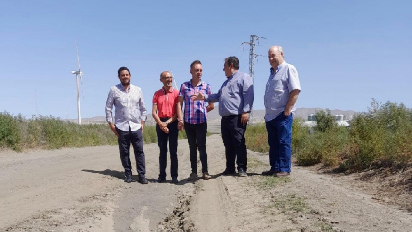 Asistencia a Municipios y Emergencias ayudará a Dólar a reconstruir los caminos rurales afectados por las riadas estivales