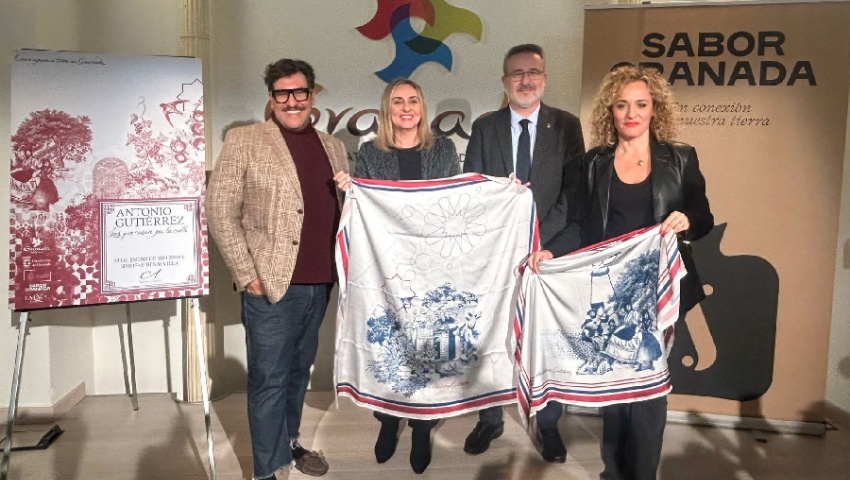 ‘Sabor Granada’ vuelve a apoyar al diseñador granadino Antonio Gutiérrez en SIMOF 2024