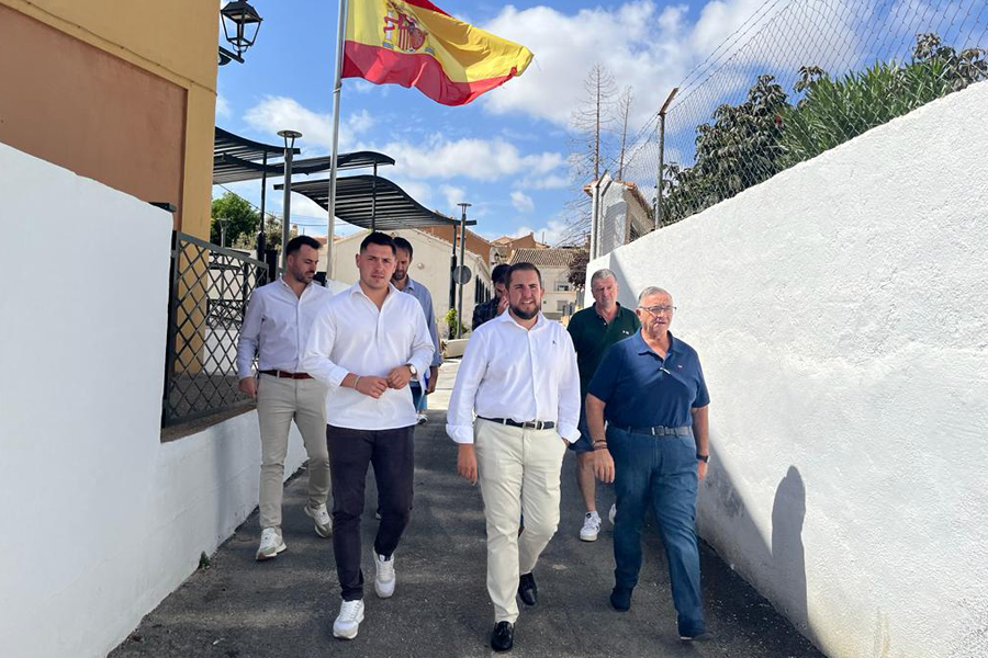 El diputado de Obras Públicas y Vivienda conoce el estado de los proyectos de Darro