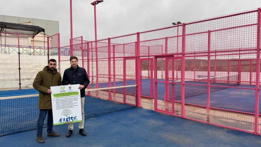 El diputado de Deportes e Instalaciones Deportivas y el alcalde de Guadahortuna anuncian las inversiones de mejora en instalaciones deportivas El diputado de Deportes e Instalaciones Deportivas y el alcalde de Guadahortuna anuncian las inversiones de mejora en instalaciones deportivas