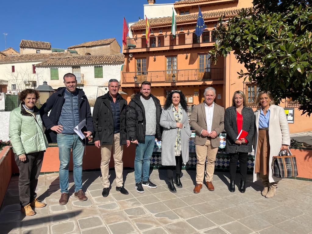 Diputación inicia las obras de mejora del centro histórico de Huétor Vega