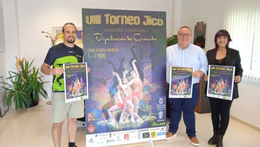 La Ciudad Deportiva de Diputación acoge este fin de semana una prueba nacional de gimnasia acrobática