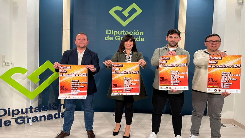 Diputación colabora en el ‘Festival Indie al descubierto’ de Cúllar Vega con especial impulso a grupos granadinos