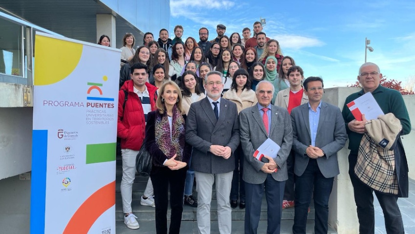 Un total de 35 universitarios inician una nueva edición del programa ‘Puentes’ que lidera Diputación para impulsar el desarrollo de los municipios