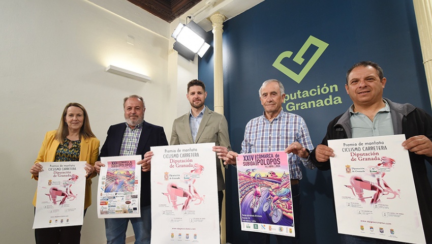 La Diputación de Granada organiza el Premio de Montaña Ciclismo de Carretera, que discurrirá por cuatro municipios