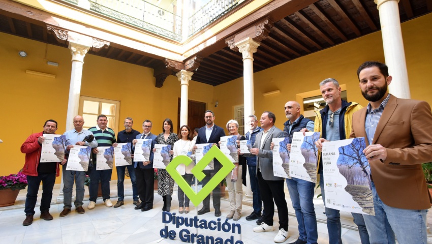 La diputación de Granada ha presentado las actividades de la VII Semana de la Vega que se celebrarán del 22 al 28 de abril