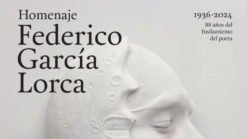 Cartel de los actos de recuerdo con los que la Diputación de Granada rendirá homenaje a Federico García Lorca y a todas las víctimas de la Guerra Civil