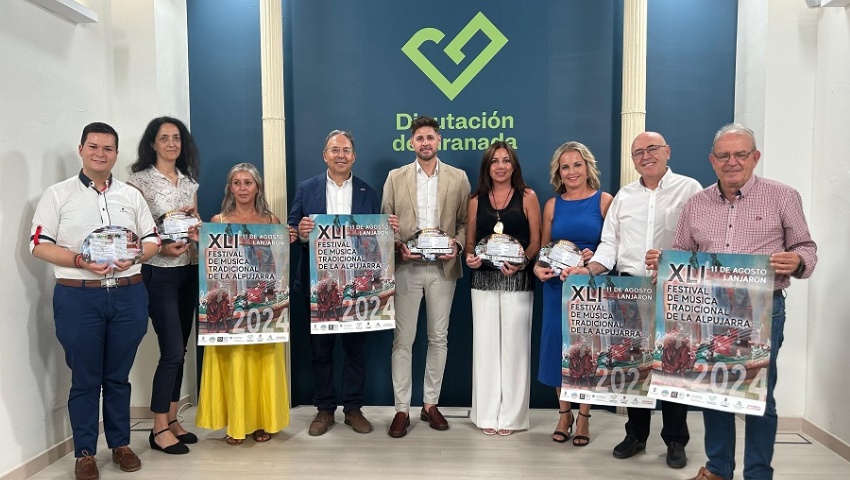 Lanjarón acogerá el domingo el XLI Festival de Música Tradicional de la Alpujarra