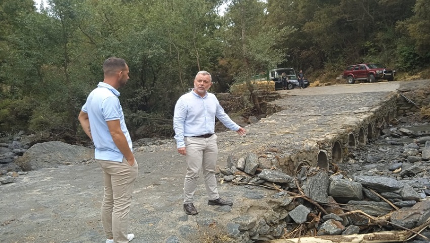 La colaboración con el ayuntamiento de Trevélez ayuda al restablecimiento de la normalidad tras los daños provocados por las tormentas
