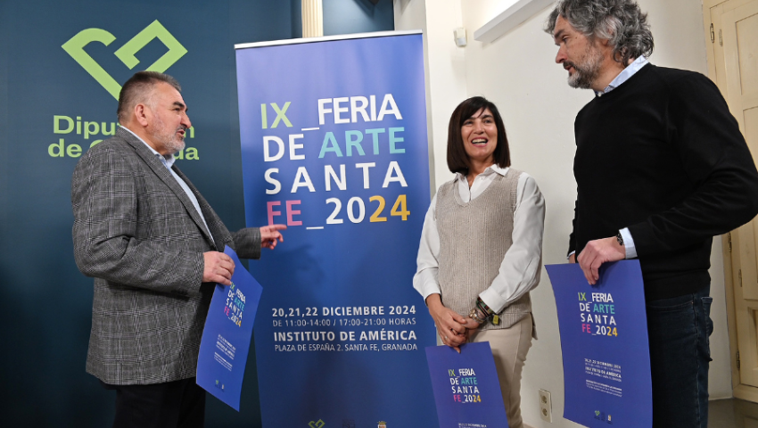 La IX Feria de Arte de Santa Fe reúne a 25 artistas locales para dar visibilidad a su talento