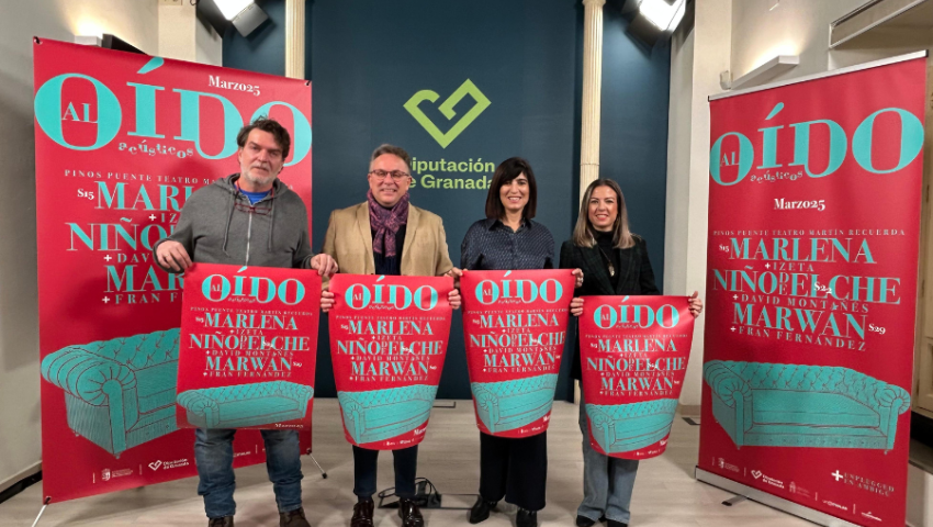 Presentación del VII Ciclo Al Oído con un cartel que apuesta por artistas de la escena musical granadina