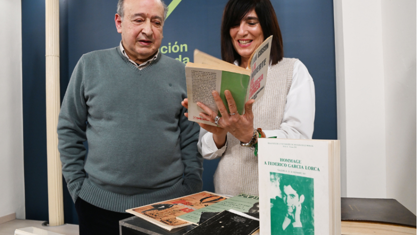 El Patronato Lorca recibe material de Eduardo Castro sobre el poeta