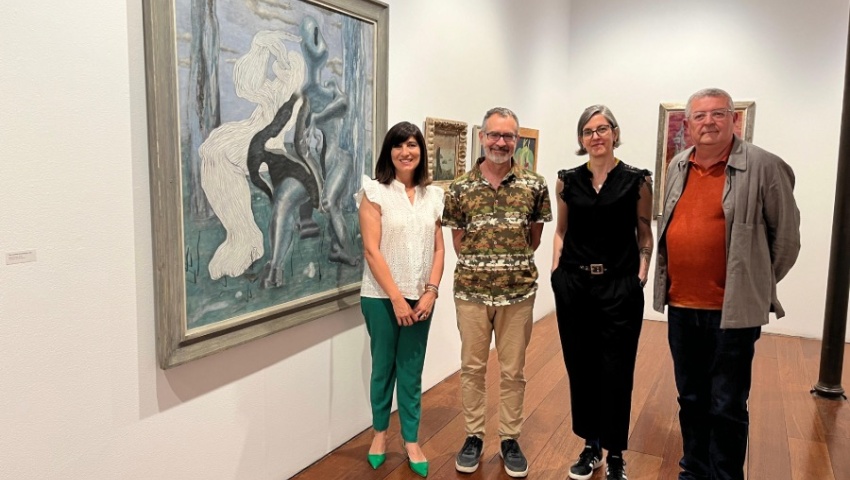 El Centro José Guerrero acoge las exposiciones ‘El Artista Inacabado’, ‘Guerrero coleccionista’ y el ‘Fondo marino’