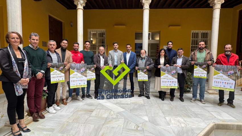 El XXVIII Circuito Provincial de Campo a Través reúne a nueve municipios de Granada para promocionar esta práctica deportiva