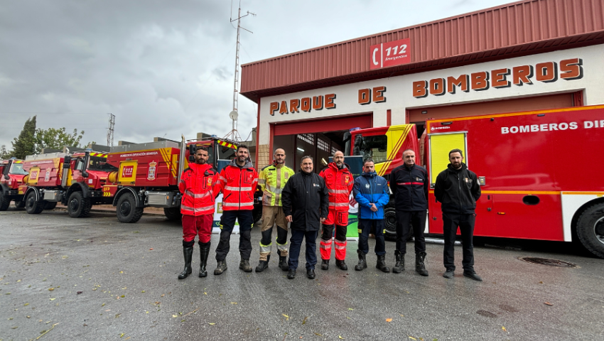 Inversión de 1,7 millones de euros en la dotación de vehículos para los parques de bomberos de la provincia