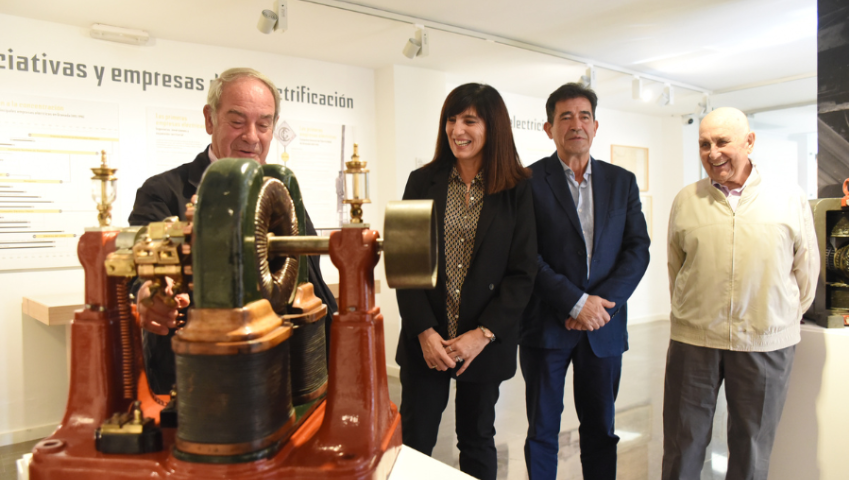La Casa Molino de Ángel Ganivet acoge una exposición que rescata la memoria hidroeléctrica de la provincia