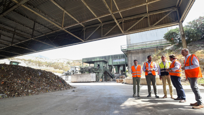 Se van a invertir 6,4 millones de euros en la modernización de la planta de residuos de Vélez de Benaudalla