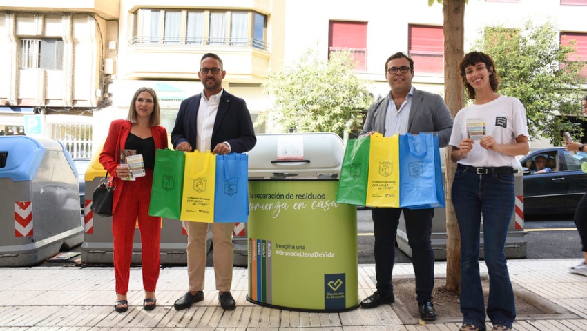Comienza el lanzamiento de campaña de concienciación para el fomento del reciclaje en Almuñécar, Motril y Salobreña
