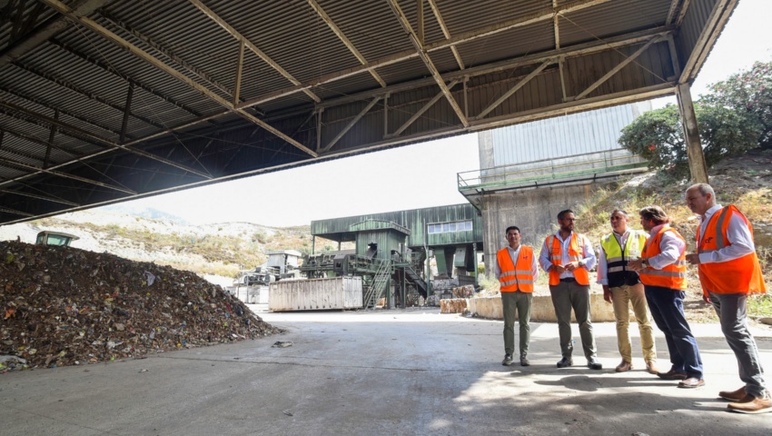 Diputación invertirá 6,4 millones de euros en la modernización de la planta de residuos de Vélez de Benaudalla