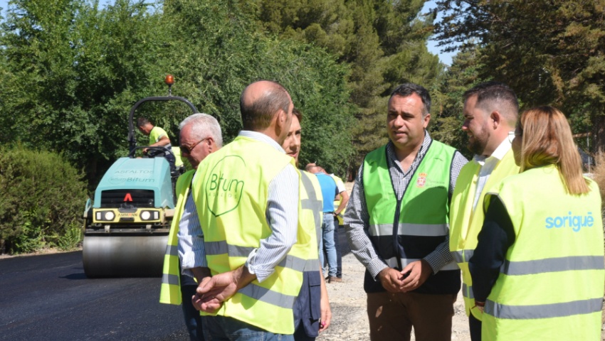 Más de 400.000 euros invertidos en el arreglo de la GR-4302, en el embalse de Los Bermejales