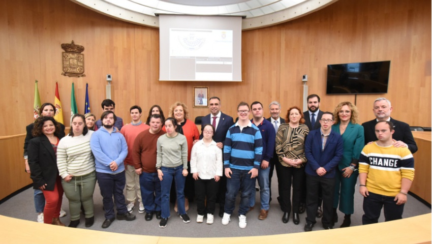 El Día Mundial del Síndrome de Down inicia el pleno ordinario de la Diputación