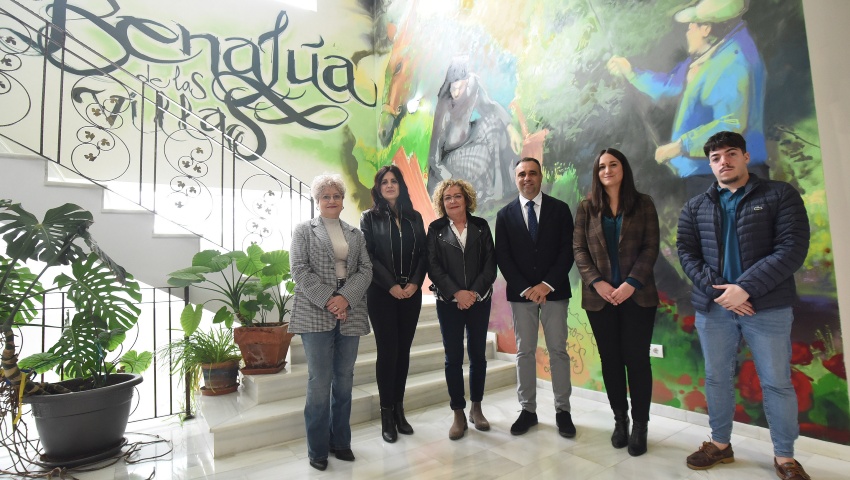 El presidente Francis Rodríguez y la diputada María Vera visitan Benalúa de las Villas