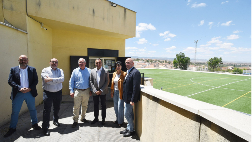 El polideportivo de Gójar contará con nuevos vestuarios, gracias a las inversiones de Diputación