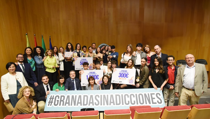La Diputación de Granada celebra la gala del III Festival Joven de Cortos Granada Sin Adicciones