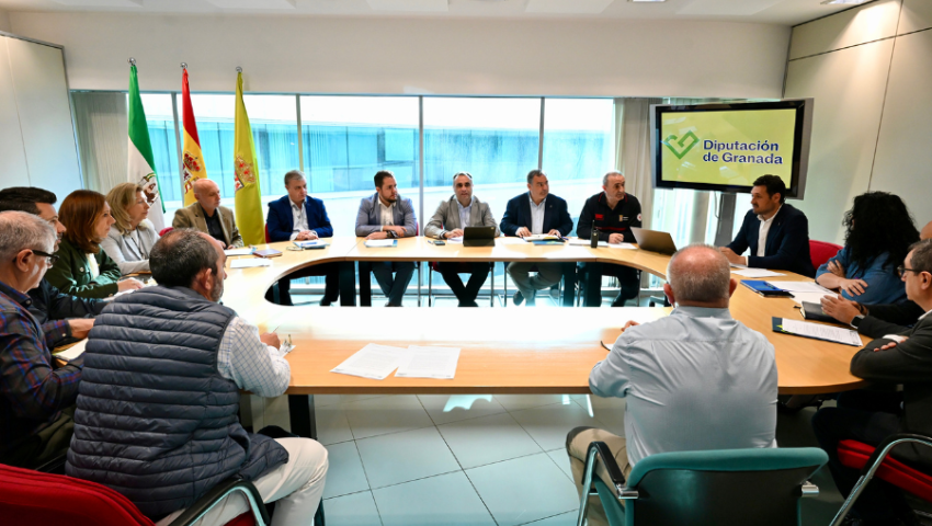 Reunión Comité de Emergencias de la Diputación de Granada