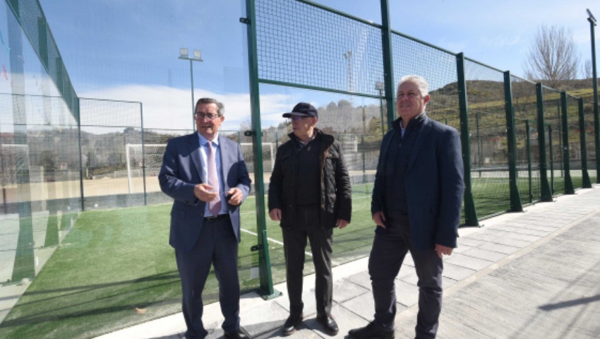 Diputación interviene en la mejora de espacios públicos y equipamientos deportivos en Beas de Granada