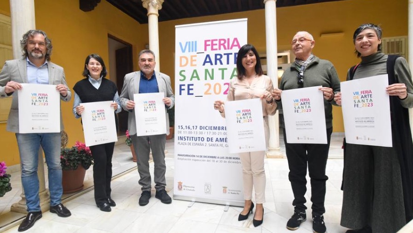 La VIII Feria de Arte de Santa Fe desembarca en el Centro Damián Bayón