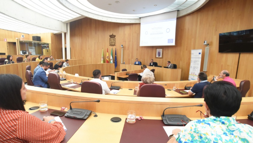 El trabajo coordinado de los municipios del área metropolitana es una apuesta para seguir gestionando fondos europeos en próximas convocatorias