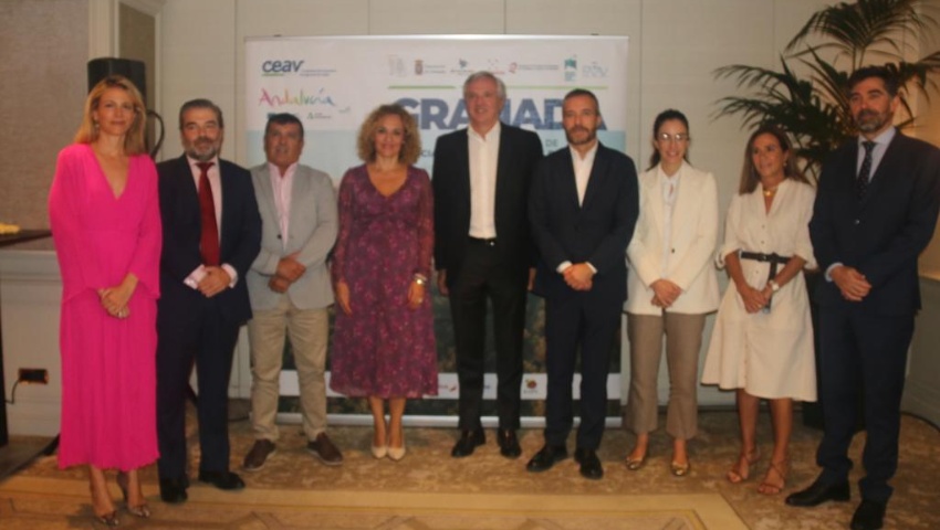 La diputada de Turismo durante la presentación de la Cumbre Mundial de Agencias de Viaje