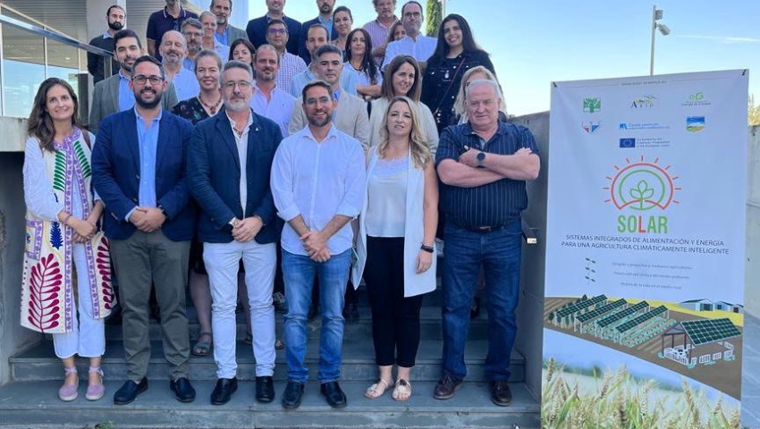 La aplicación de las energías renovables en el sector agroganadero, clave del Proyecto Europeo Solar que promueve Diputación