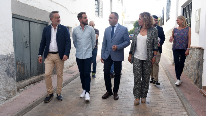 El presidente de la Diputación de Granada y el alcalde de Gor