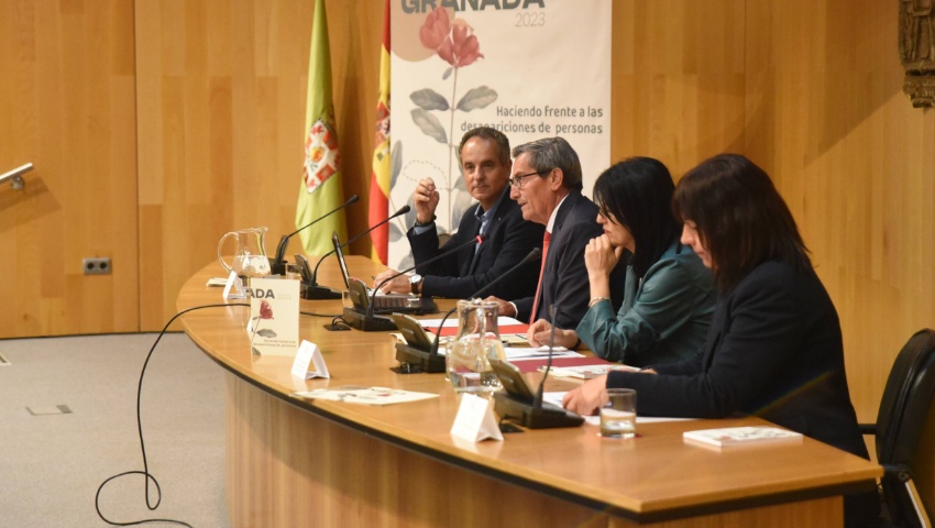 Diputación acoge un foro sobre desapariciones de personas