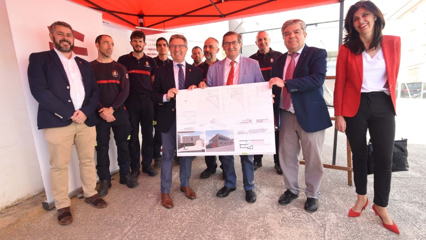 El Consorcio Provincial de Bomberos ampliará el Parque de Baza con una inversión de 800.000 euros