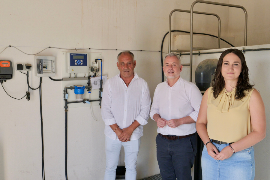 Diputación destina más de 38.000 euros para garantizar el suministro eléctrico del depósito de agua de La Atalaya en Deifontes