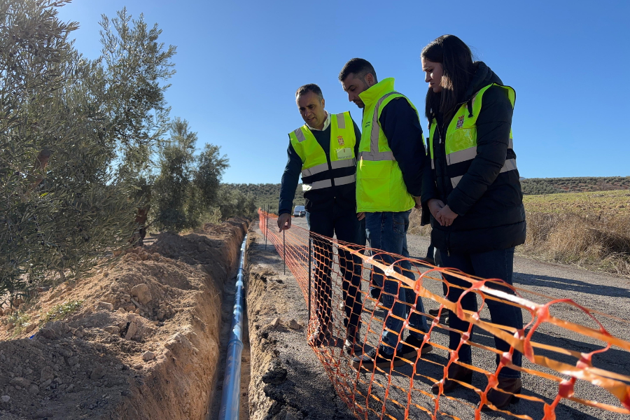 Destinados más de 185.000 euros a la mejora de la red de abastecimiento de agua de Guadahortuna