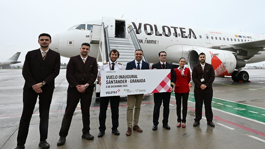 La Diputación de Granada impulsa la nueva ruta con Santander, que ofrecerá más de 25.000 plazas y 140 vuelos en 2026