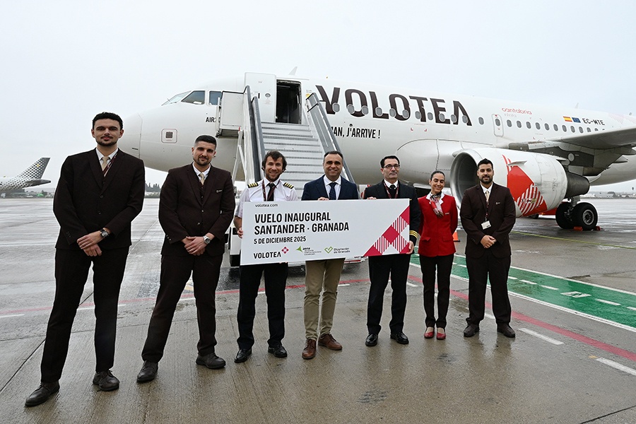 La Diputación de Granada impulsa la nueva ruta con Santander, que ofrecerá más de 25.000 plazas y 140 vuelos en 2026