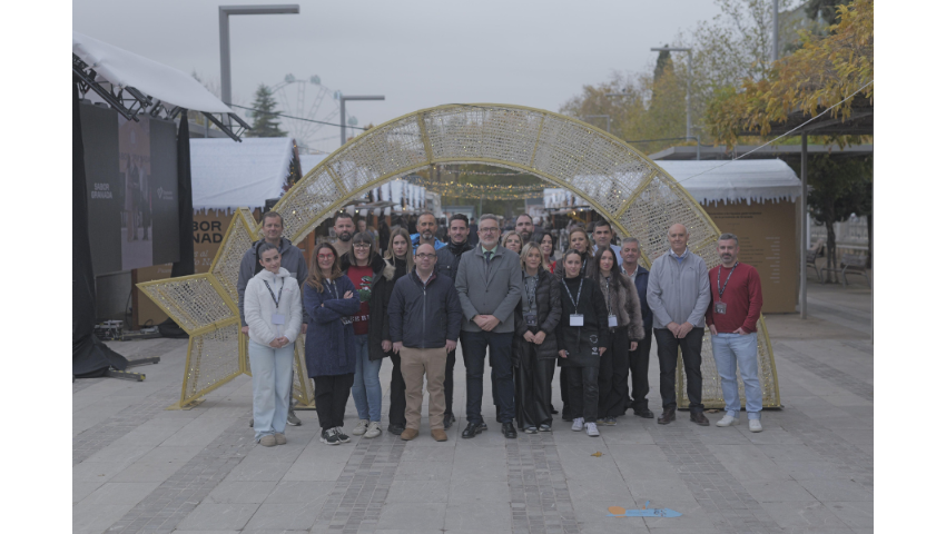 Un total de 21 empresas granadinas exponen sus productos en el Mercado de Navidad de ‘Sabor Granada’