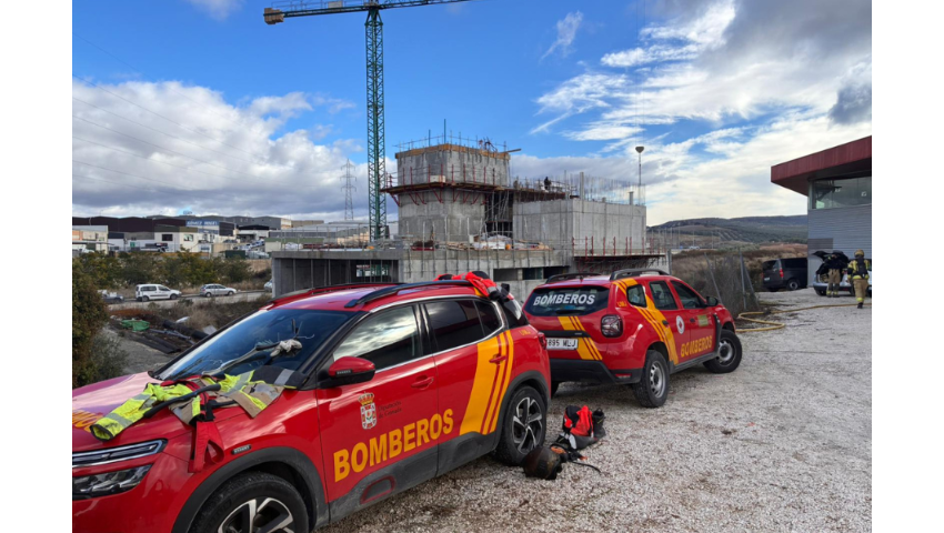 Avanza la construcción del nuevo Centro de Formación y Prácticas del Consorcio Provincial de Bomberos en Loja