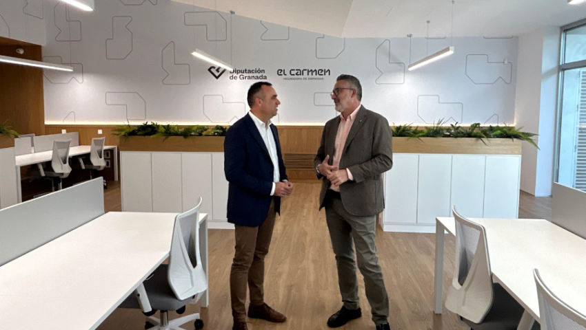 La Incubadora de empresas ‘El Carmen’ impulsada por Diputación abre su primera convocatoria para albergar nueve iniciativas innovadoras