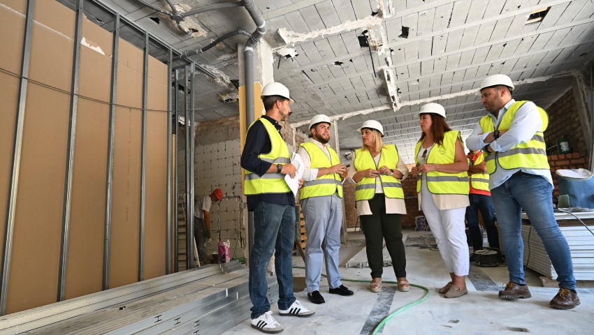 Diputación inicia las obras de ampliación de las oficinas de Servicios Sociales de Las Gabias