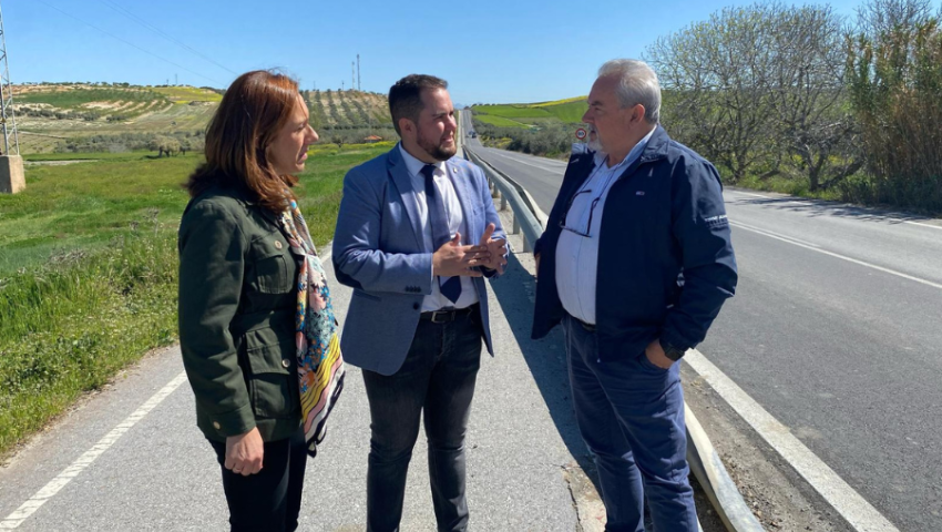 Diputación destina 120.000 euros a la mejora de la GR-3204 entre Chimeneas y Ventas de Huelma