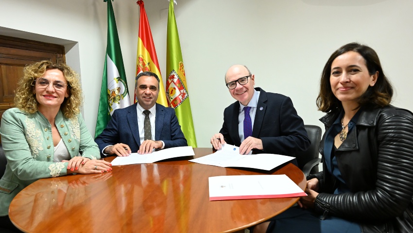 Diputación y Universidad de Granada renuevan el convenio de colaboración para la realización de cursos organizados en distintas localidades de la provincia