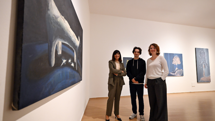 Condes de Gabia acoge ‘Pneuma’, un proyecto que fusiona pintura, tecnología y experimentación visual