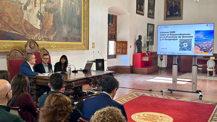 El emprendimiento crece en Granada y el Geoparque se consolida como foco de desarrollo rural, según el informe GEM 2024-25